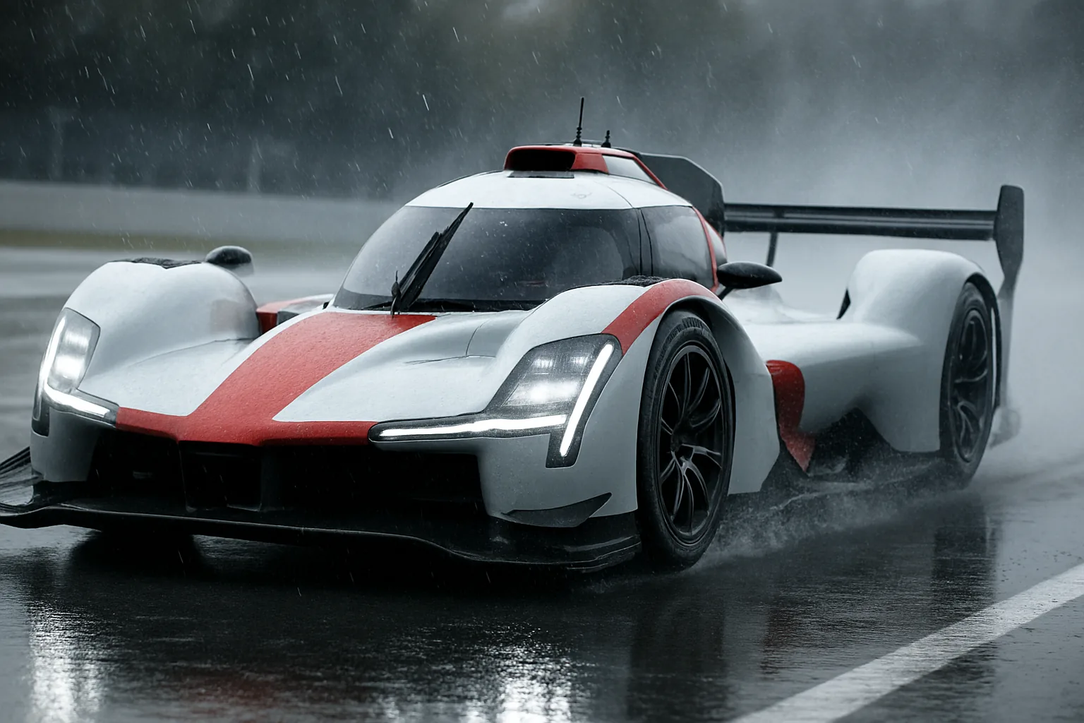 Michelin WEC Barcellona, pneumatico da bagnato al 57% di materiali rinnovabili per la classe Hypercar