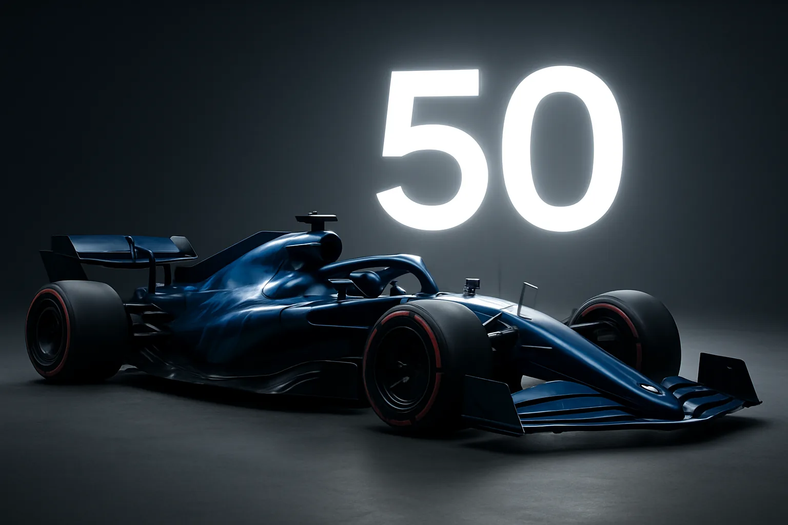 Williams FW50: il mezzo secolo di storia celebrato con il salto di numerazione nel telaio